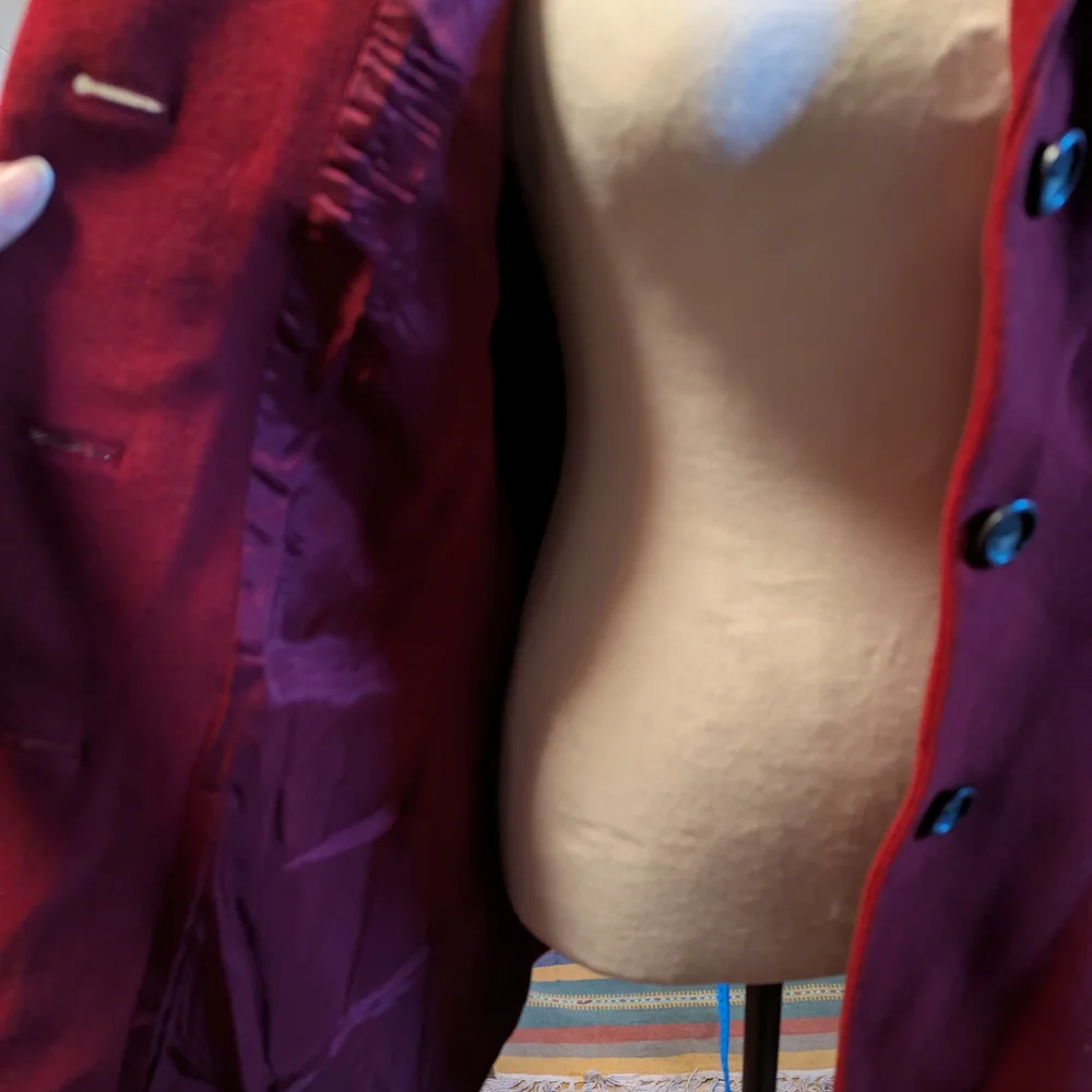 Women's Red Blazer - Picture 13 of 16